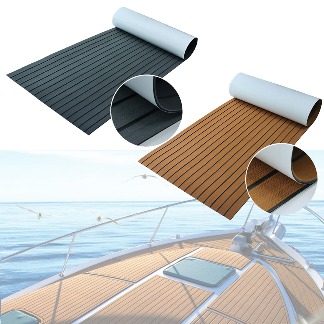 Fishing Boat Fiberglass - Alfombrilla de Espuma EVA para Barcos,