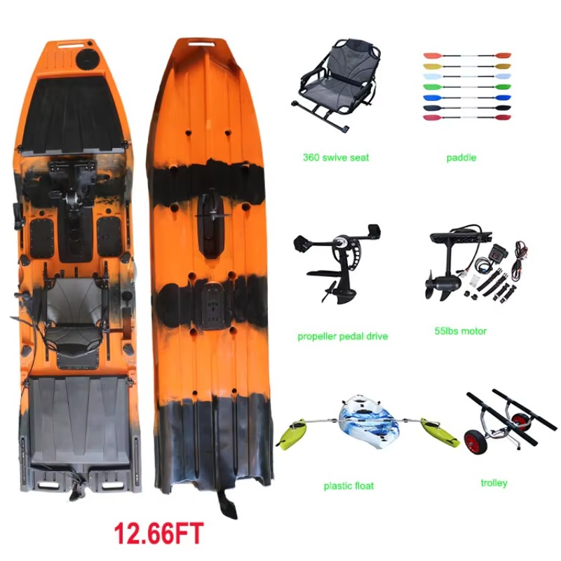 Kayak Individual Vicking de 12 - Fishing Boat Trolling Motor reseña y precio