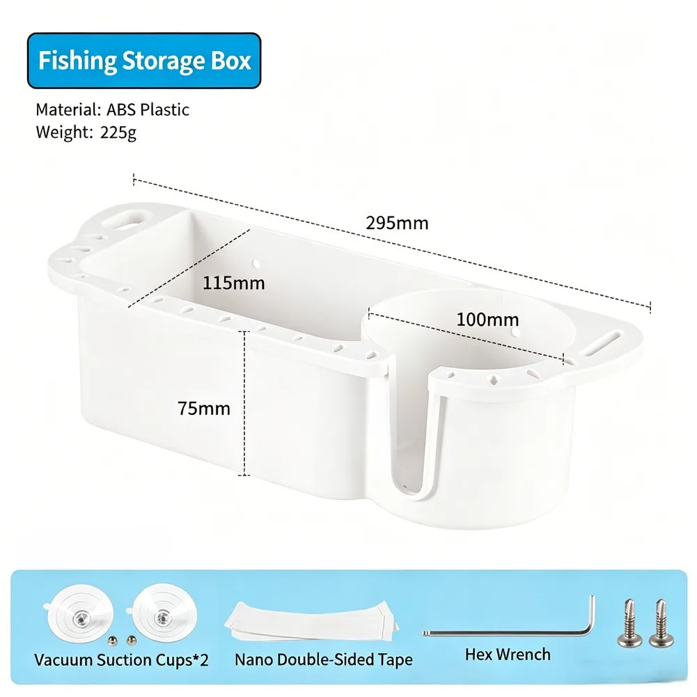 Contenedor de pesca ABS, caja  - Fishing Boat Steering Wheel reseña y precio